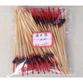 Whosale BBQ Teal/Cyan/Indigo Gun-Shaped Bamboo Sticks&Skewers
